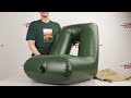 миниатюра 0 Видео о товаре Кресло надувное Urex-2 (цвет: зеленый)