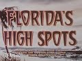  Miami Beach Florida 1957 1950s stock footage shopping center beach hotels swimming pools diving water skiiing mansions