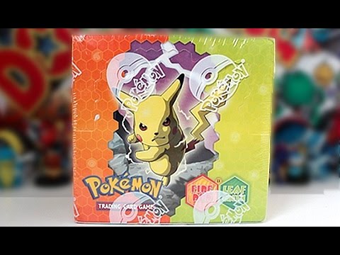 Opening A EX Fire Red Leaf Green Booster Box!! Part 1