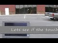 Itronix Gobook run over by a truck