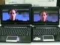 Eee PC 901 vs 1000H HD WMV Movie Playback Eee PC 901 vs 1000H HD WMV Movie Playback