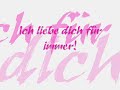 �ber Liebe . . .