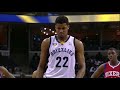 Rudy Gay one handed free throws