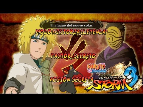 Naruto Shippuden: Ultimate Ninja Storm 3 - Parte 1 | Prologo | ナルト - 疾風伝ナルティメットストーム3 Walkthrough Español/Japanese 1080p Xbox360/PS3
