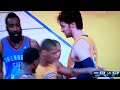 Kendrick Perkins hard foul on Pau Gasol leads to a small fight 29/03/2012