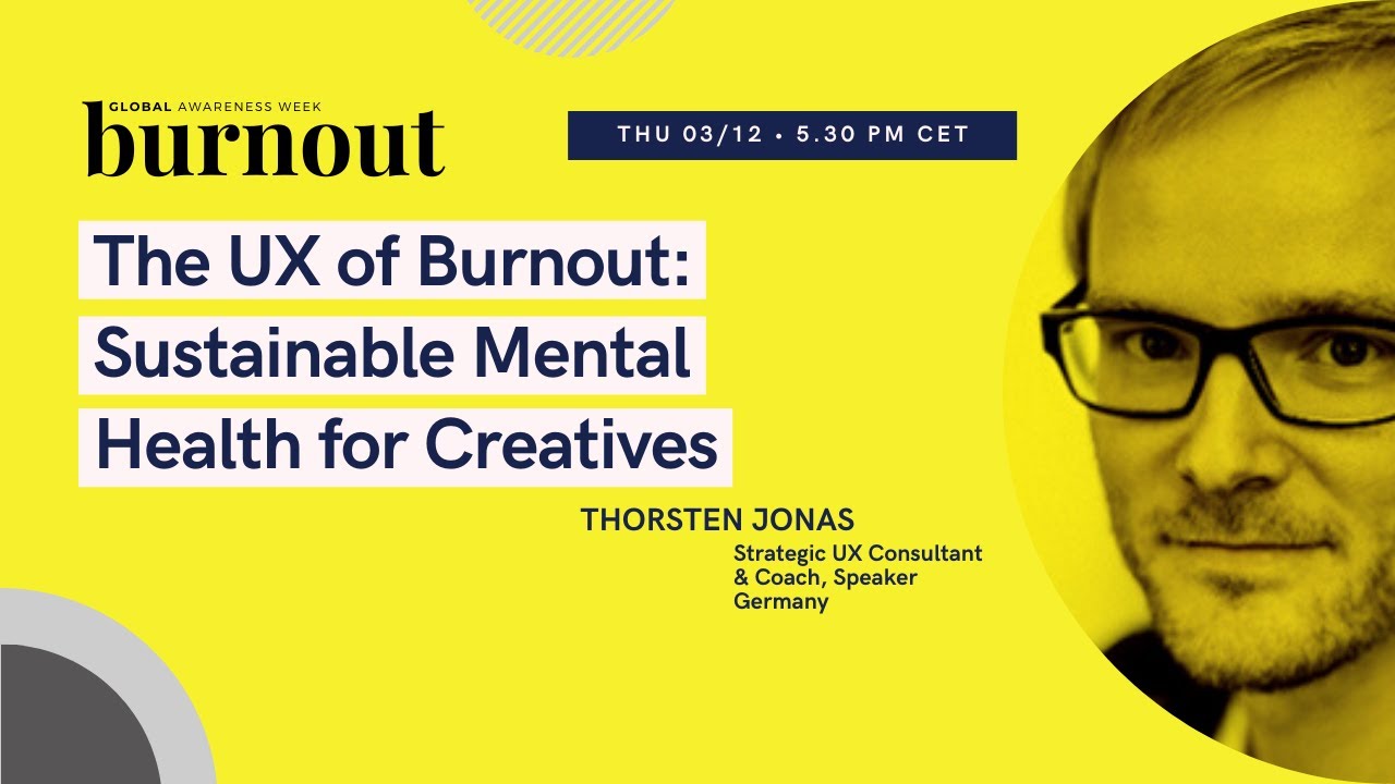 The UX of Burnout, with Thorsten Jonas