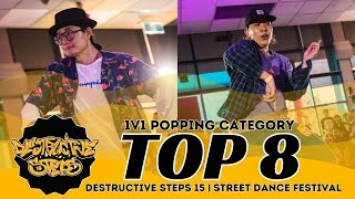 Kevin Lee vs Beverley – DESTRUCTIVE STEPS 15 1V1 POPPING TOP8