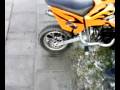 Świry 2008 pocket mini bike cross Dirt Bike palenie gumy opony dym #2 !