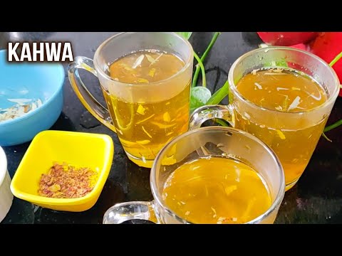 Kahwa Recipe | How To Make Kahwa Tea | Flavoured Tea Recipes | Kashmiri Kahwa | Varun