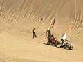 Dirt bike crash at Glamis