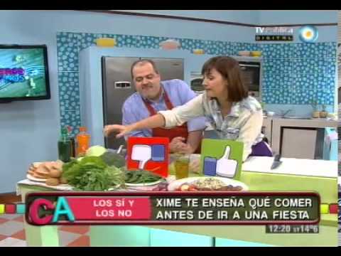 ¿Qué no comer antes de una fiesta?