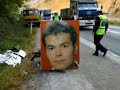 MOTOSİKLETLİ SÜRÜCÜ VİRAJI ALAMAYINCA KAZA YAPTI.