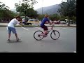 Sendo puxado