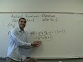 Welcome to Algebra 2, where we use two given functions to solve a bunch of problems associated with them. Good karma in the room, can you feel it? YAY MATH! Visit yaymath.org Videos copyright (c) Yay Math