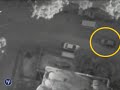 Military Footage of Israel Defense Forces Targeted Strike on Head of Hamas Military Wing