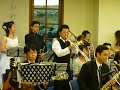 this is a clip from a wedding party, where a bunch of us got together and played mean what you say, originally by thad jones & mel lewis orchestra.