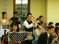 this is a clip from a wedding party, where a bunch of us got together and played mean what you say, originally by thad jones & mel lewis orchestra.