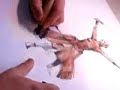 Marker Concept Drawing for Star War female Warrior