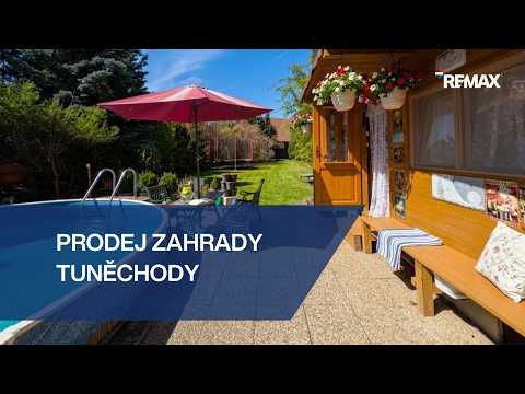 Video Kouzelná zahrada s chatou a bazénem