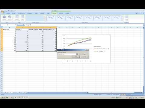 how to adjust axis range in excel