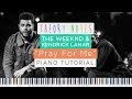 How to Play The Weeknd & Kendrick Lamar - Pray For Me | Theory Notes Piano Tutorial