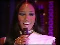 naomi campbell performs 'love and tears' live on top of the pops, 22/09/1994.  it reached number 40 in the uk singles chart.