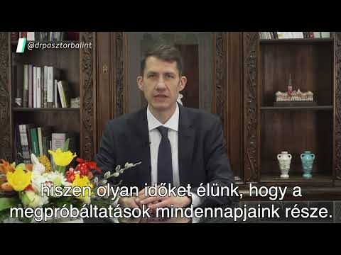 Dr. Pásztor Bálint, Szabadka Város Képviselő-testülete elnökének húsvéti üdvözlete-cover