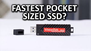 VisionTek USB Pocket SSD 120GB Flash Drive - SSD P