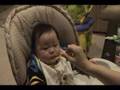 max eating peas 