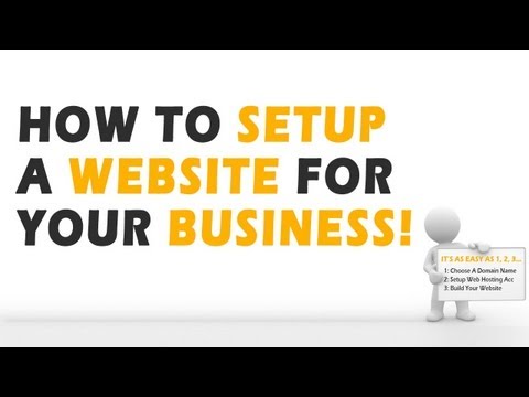How To Set Up A Website For Your Business