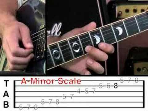 Guitar Lesson 7 - Minor Scale      ...
