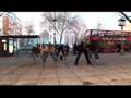 Thriller at the bus stop