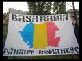 Bannere cu Basarabia pamant romanesc pe stadioane