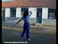 Kampkunst Studio Pham Berlin - Meisterin Ute Pham beim Training in China 2