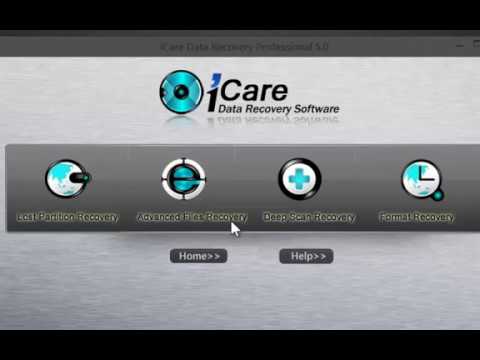 How to recover lost data/deleted files easily with iCare Data Recovery.