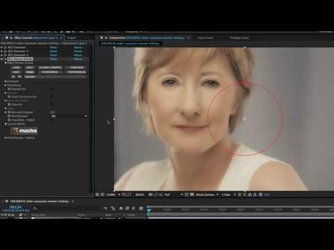 Digital Makeup & Age Techniques with Boris FX, mocha and After Effects