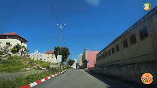 جولة في شوارع وسط بلدة عقربا