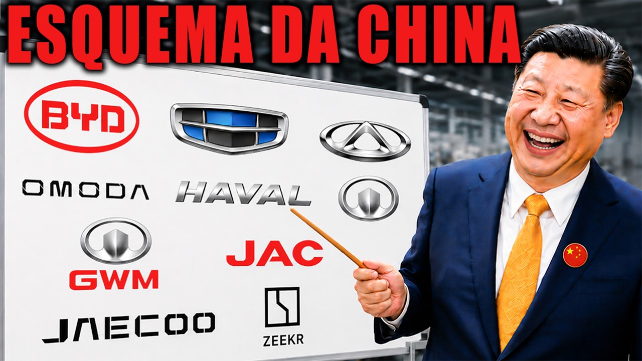 As MARCAS CHINESAS Acabam de Dar o MAIOR GOLPE na Indústria Automotiva e as Rivais Estão em Choque
