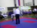 Semi contact kickboxing, girls 8-10 years, -135cm