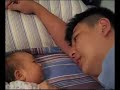 Baby Natalie talking with Daddy Baby Natalie talking with Daddy