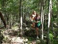 Nara Inlet Hook Island Whitsundays sexy girl Naomi waterfall