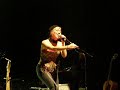 surprise for the encore, martha's mum arrives on stage to help her daughter through a pretty nifty french ballad- dis, quand reviendras-tu?