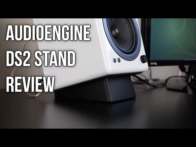 NEW Audioengine DS2 Desktop Speaker Stands, Vibration Dampening in Speakers in Belleville