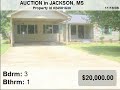 Jackson Foreclosures for Sale - Auction - Resale