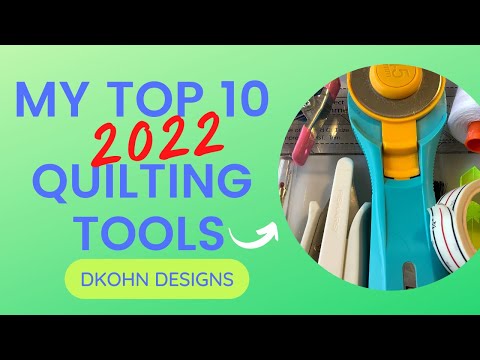 Best Quilting Tools and Supplies in 2022: Olfa Rotary Cutter and More