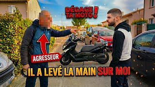 JE ME BAT AVEC MON VOISIN POUR UNE PLACE DE PARKING ( CAM OFF )