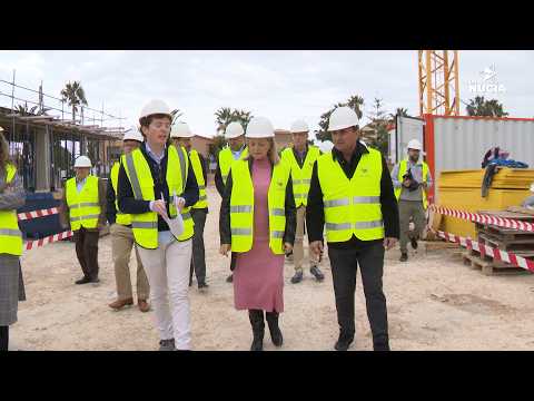 La consellera de Educación visita las obras del Tercer Colegio de La Nucía