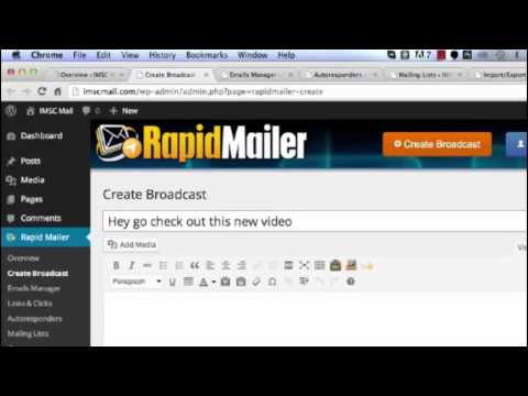 List Building For 2014 | imsc rapid mailer | list building for review and bonus