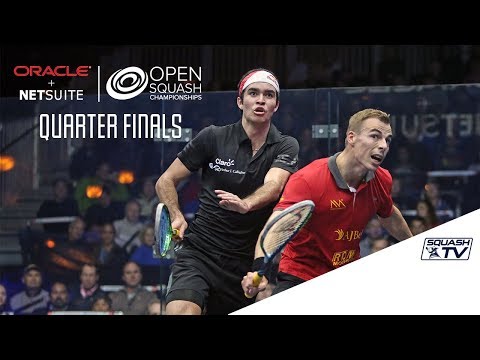 Squash: Quarter Final Roundup Pt 2 - Oracle NetSuite Open 2017