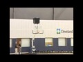 LeBron James Hits A Full Court Shot With Football HD